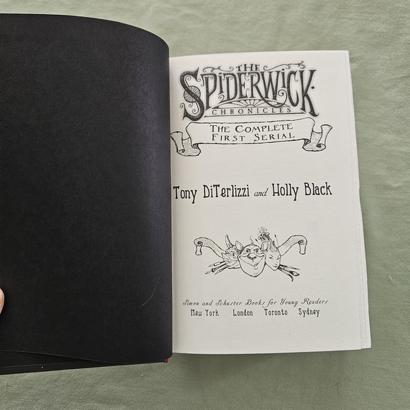 The Spiderwick Chronicles. The Complete First Serial - Tony DiTerlizzi Hardcover - Picture 2 of 8